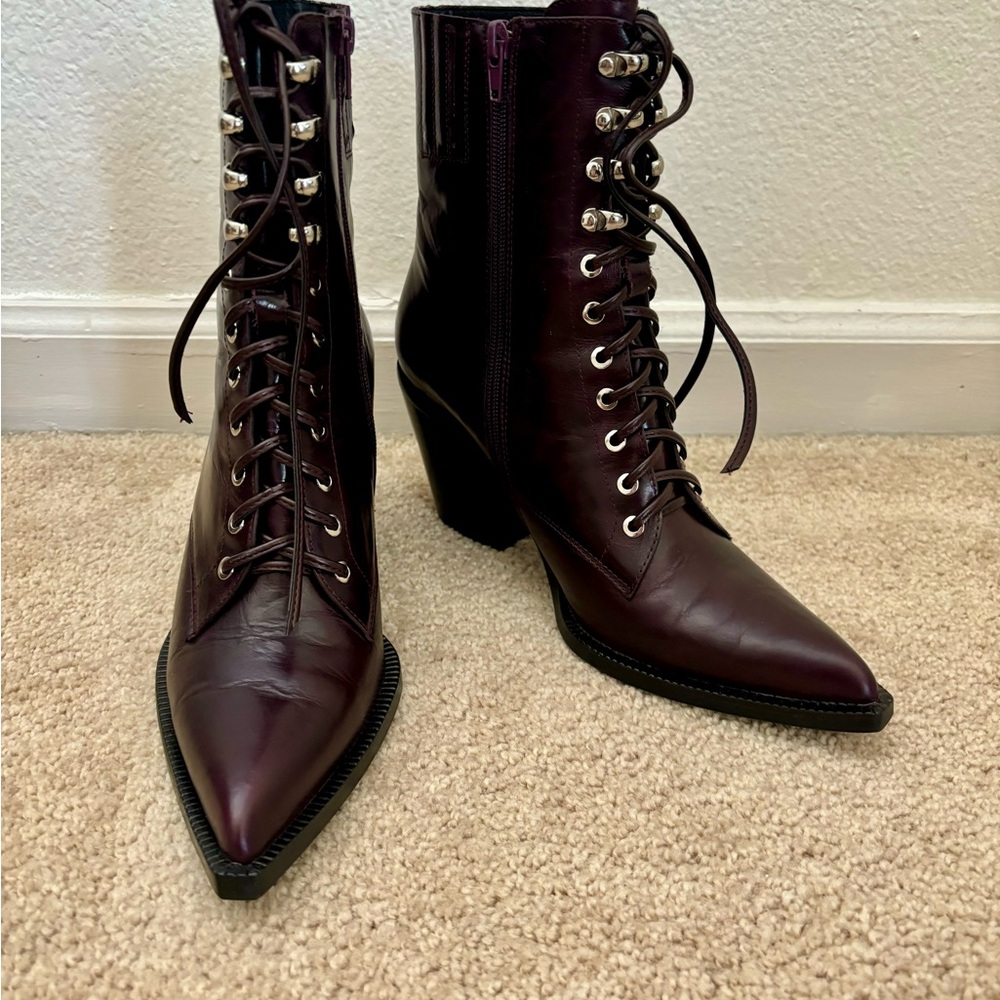 Jeffrey Campbell Elmace lace up boot